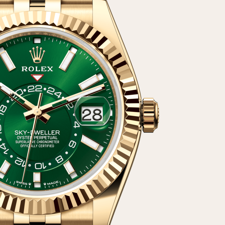 rolex Sky-Dweller in 18 ct yellow gold, M336938-0008 - GWC