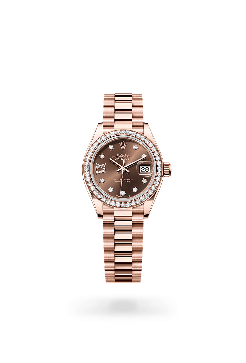 rolex Lady-Datejust in 18 ct Everose gold, M279135RBR-0001 - GWC