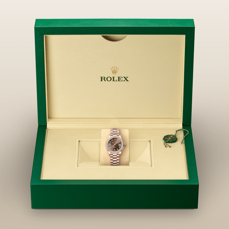 rolex Lady-Datejust in 18 ct Everose gold, M279135RBR-0001 - GWC