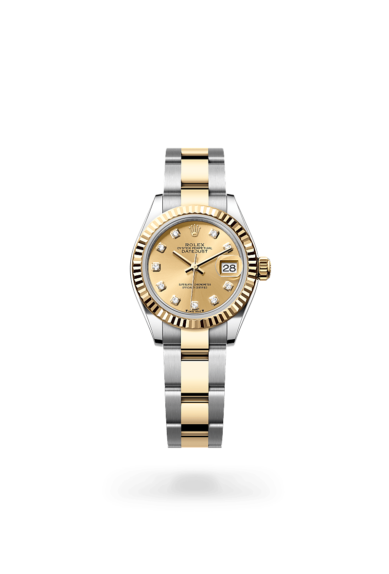 rolex Lady-Datejust in Yellow Rolesor - combination of Oystersteel and yellow gold, M279173-0012 - GWC