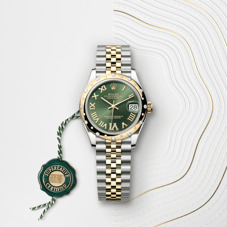 rolex Datejust in Yellow Rolesor - combination of Oystersteel and yellow gold, M278343RBR-0016 - GWC