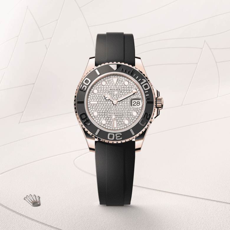 rolex Yacht-Master in 18 ct Everose gold, M268655-0019 - GWC