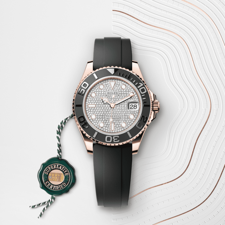 rolex Yacht-Master in 18 ct Everose gold, M268655-0019 - GWC