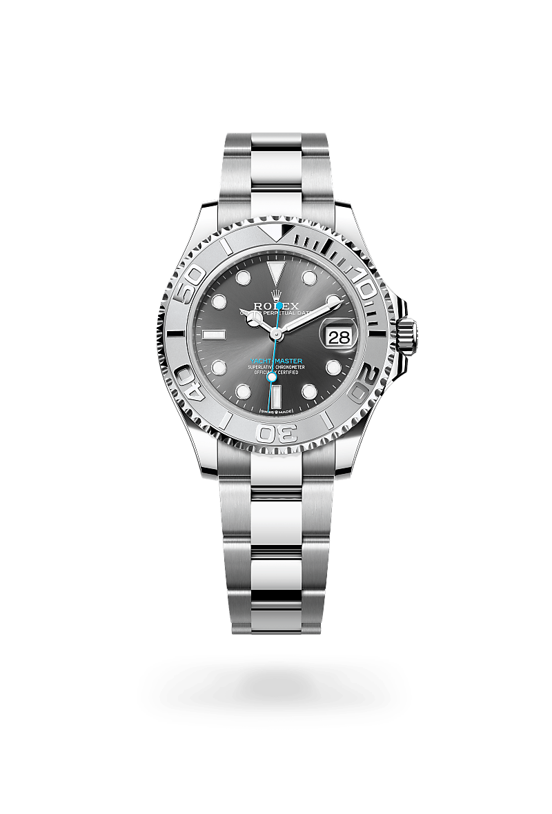 rolex Yacht-Master in Rolesium - combination of Oystersteel and platinum, M268622-0002 - GWC