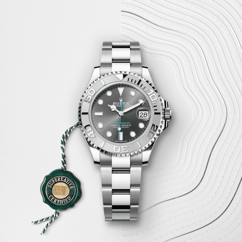 rolex Yacht-Master in Rolesium - combination of Oystersteel and platinum, M268622-0002 - GWC