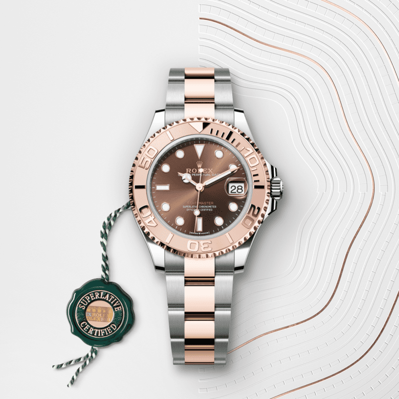 rolex Yacht-Master in Everose Rolesor - combination of Oystersteel and Everose gold, M268621-0003 - GWC