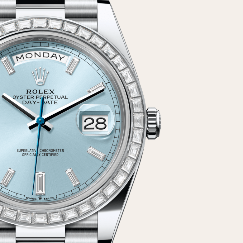 rolex Day-Date in Platinum, M228396TBR-0002 - GWC