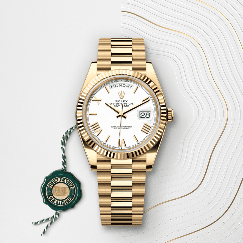 rolex Day-Date in 18 ct yellow gold, M228238-0042 - GWC