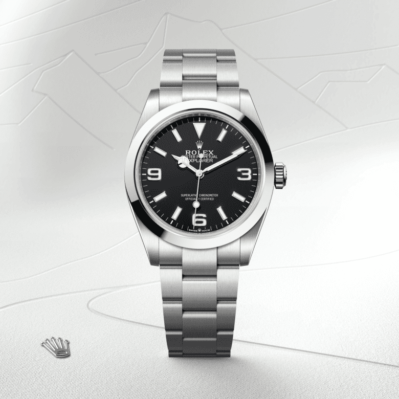 rolex Explorer in Oystersteel, M224270-0001 - GWC