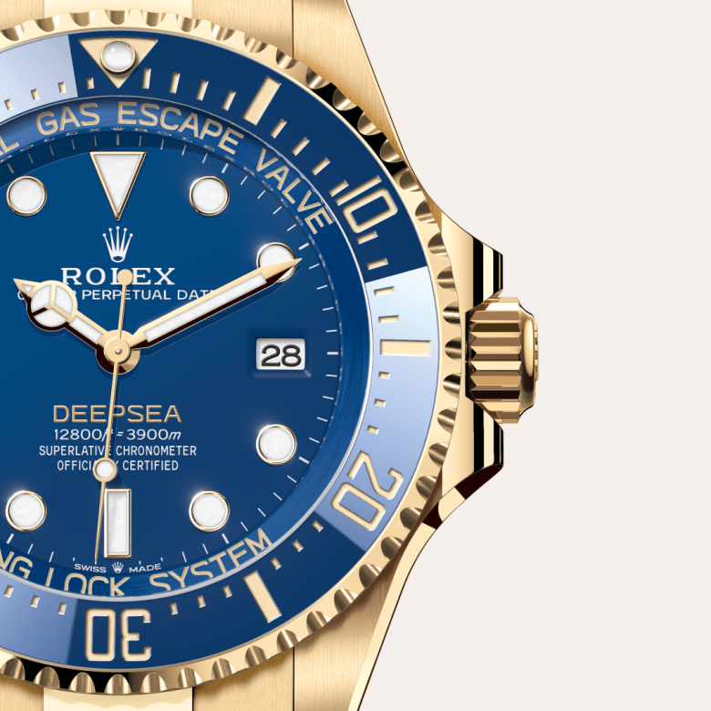 rolex Deepsea in 18 ct yellow gold, M136668LB-0001 - GWC