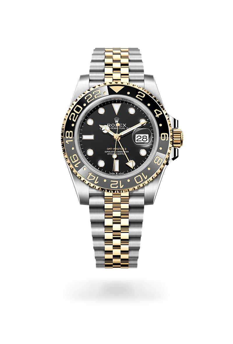 rolex GMT-Master II in Yellow Rolesor - combination of Oystersteel and yellow gold, M126713GRNR-0001 - GWC