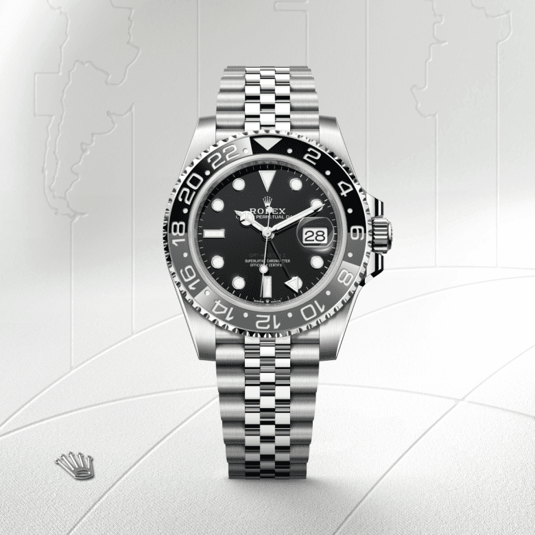 rolex GMT-Master II in Oystersteel, M126710GRNR-0003 - GWC