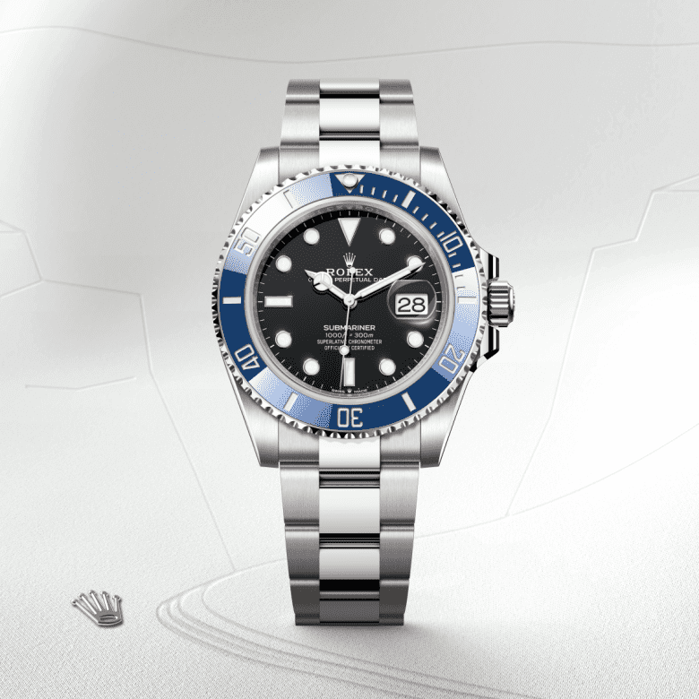 rolex Submariner in 18 ct white gold, M126619LB-0003 - GWC