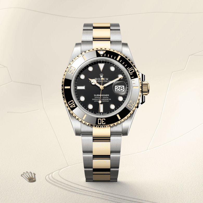 rolex Submariner in Yellow Rolesor - combination of Oystersteel and yellow gold, M126613LN-0002 - GWC