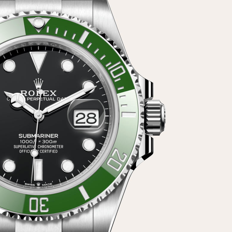 rolex Submariner in Oystersteel, M126610LV-0002 - GWC