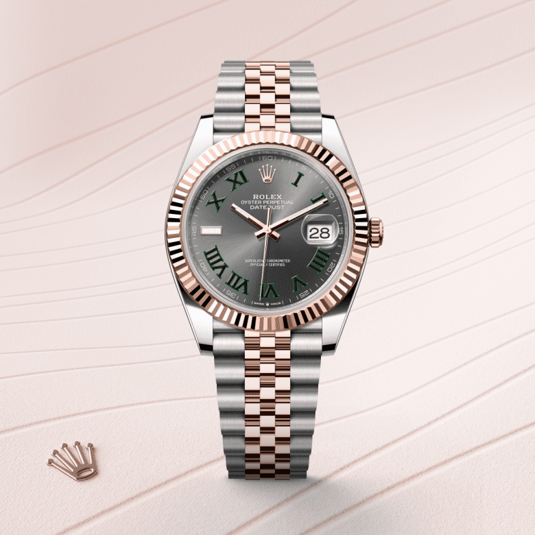 rolex Datejust in Everose Rolesor - combination of Oystersteel and Everose gold, M126331-0016 - GWC