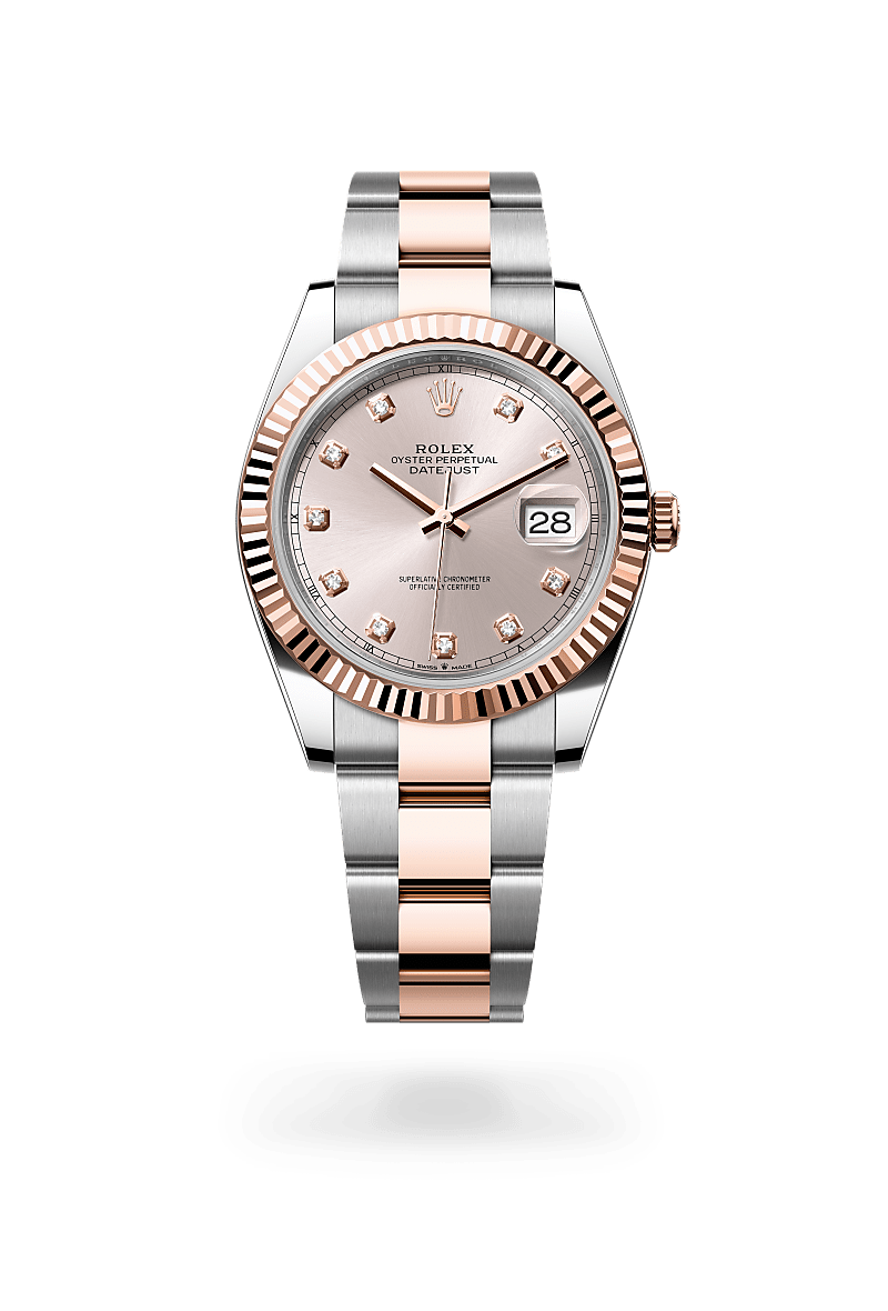 rolex Datejust in Everose Rolesor - combination of Oystersteel and Everose gold, M126331-0007 - GWC