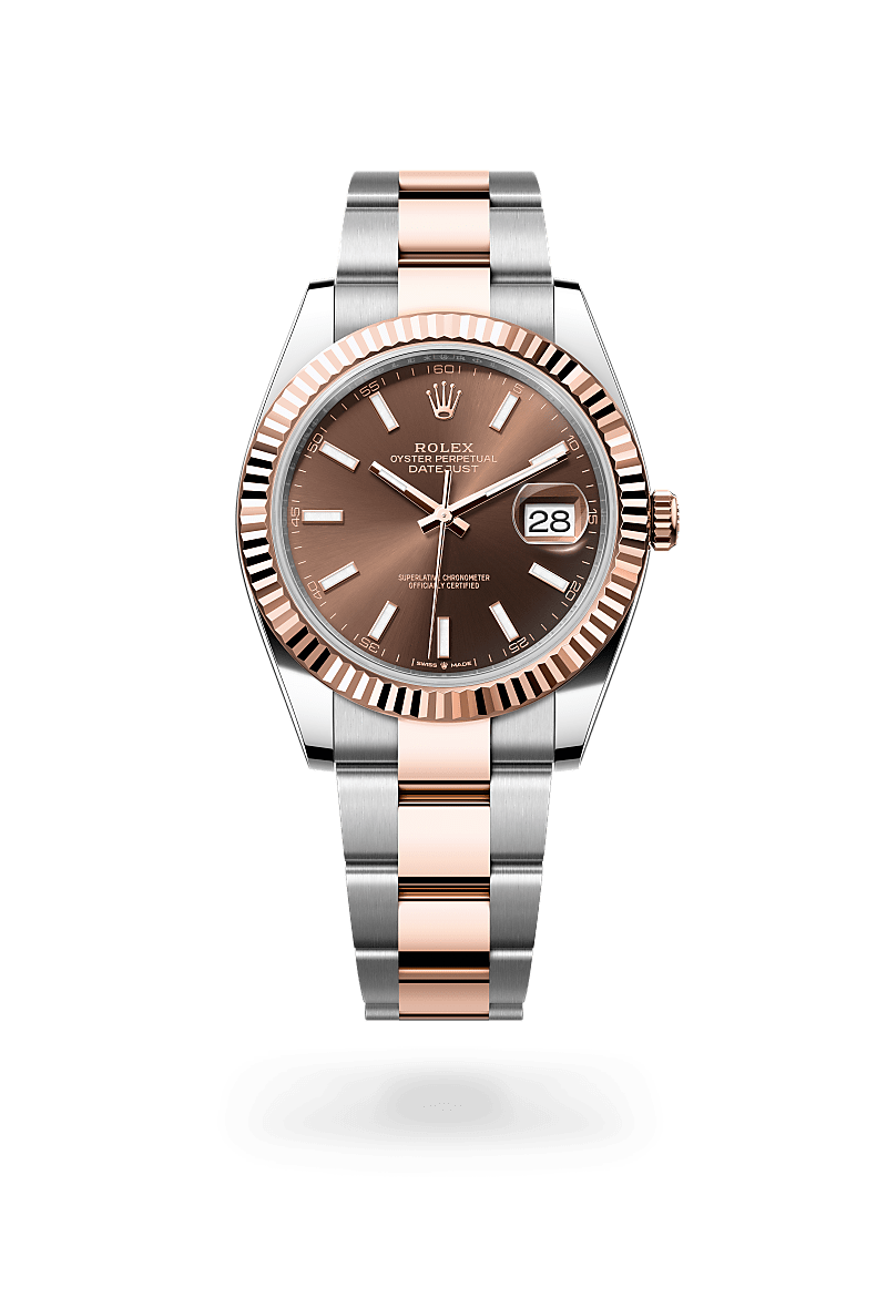 rolex Datejust in Everose Rolesor - combination of Oystersteel and Everose gold, M126331-0001 - GWC