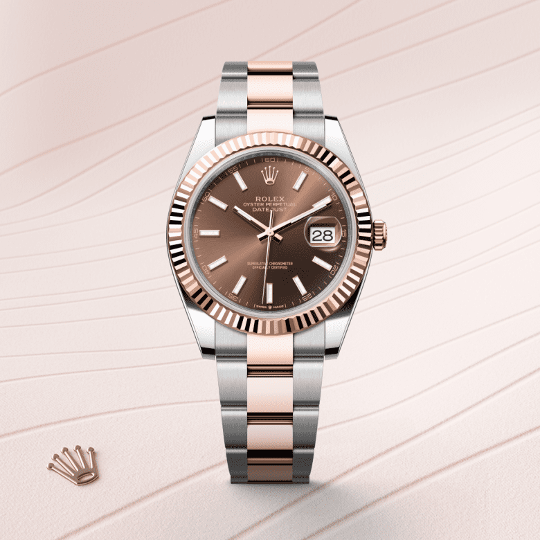rolex Datejust in Everose Rolesor - combination of Oystersteel and Everose gold, M126331-0001 - GWC