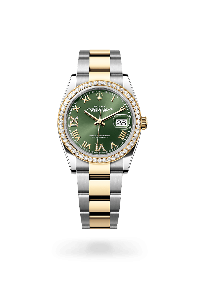 rolex Datejust in Yellow Rolesor - combination of Oystersteel and yellow gold, M126283RBR-0012 - GWC