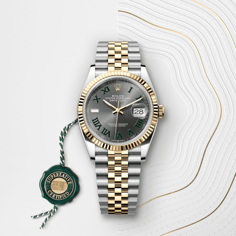 rolex Datejust in Yellow Rolesor - combination of Oystersteel and yellow gold, M126233-0035 - GWC