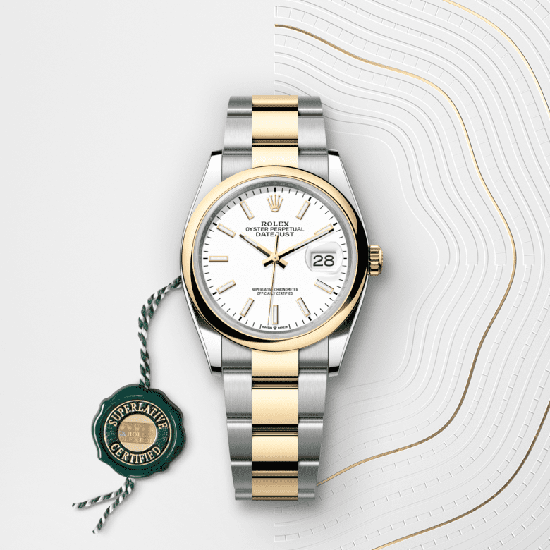 rolex Datejust in Yellow Rolesor - combination of Oystersteel and yellow gold, M126203-0020 - GWC