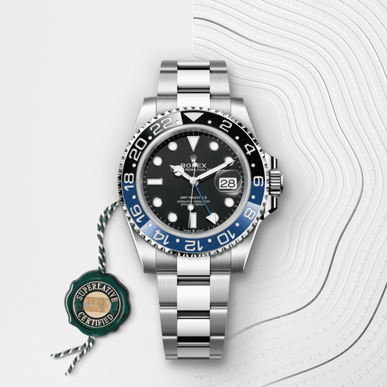 rolex GMT-Master II in Oystersteel, M126710BLNR-0003 - GWC