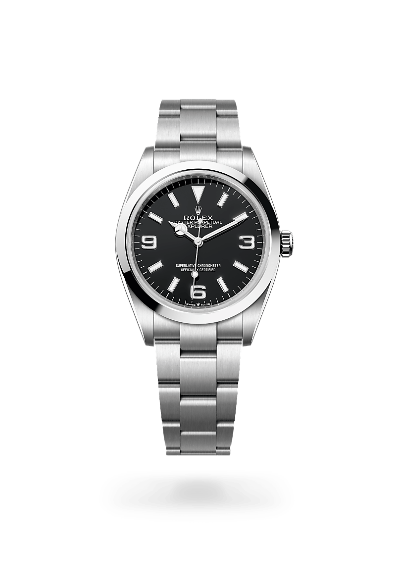 rolex Explorer in Oystersteel, M124270-0001 - GWC