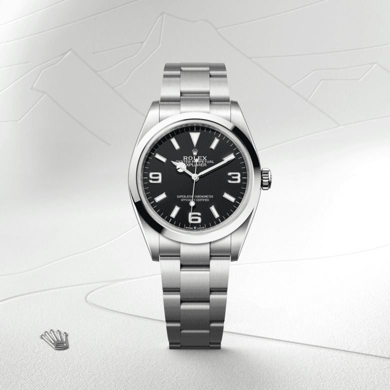 rolex Explorer in Oystersteel, M124270-0001 - GWC
