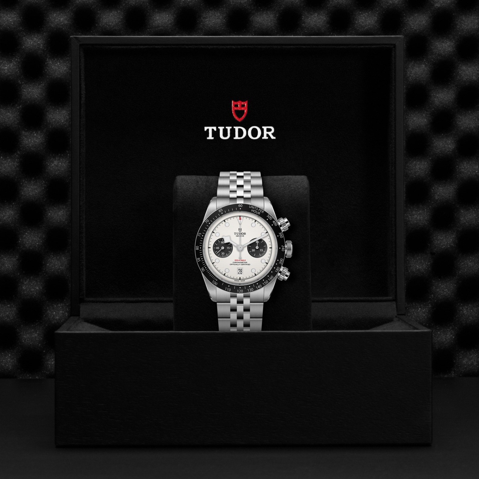 Tudor Black Bay Chrono in 41mm steel case, Steel bracelet  - Global Watch Company