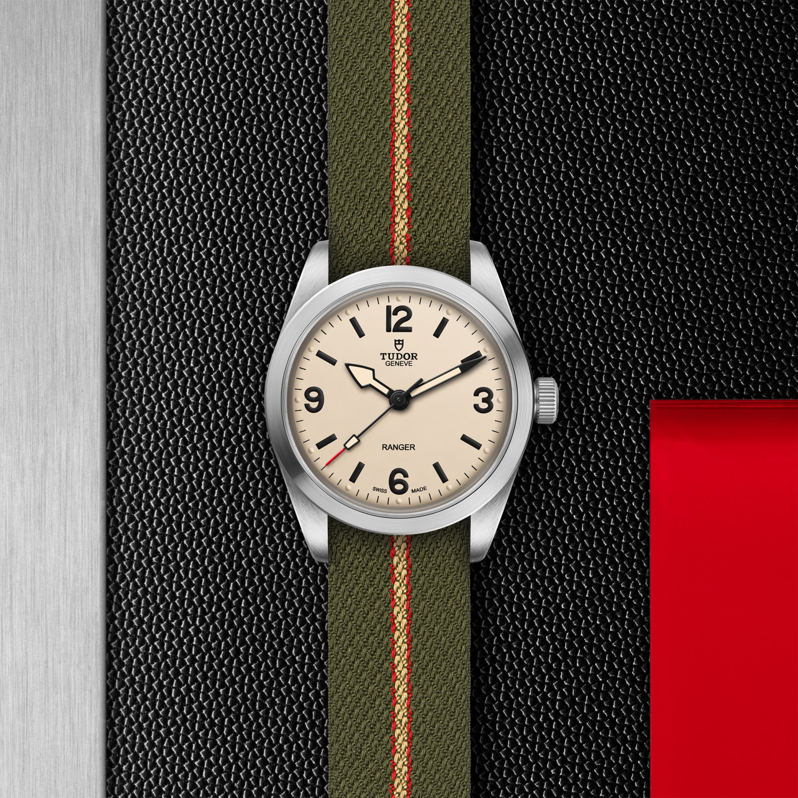 Tudor Ranger in 36mm steel case, Beige domed dial - Global Watch Company
