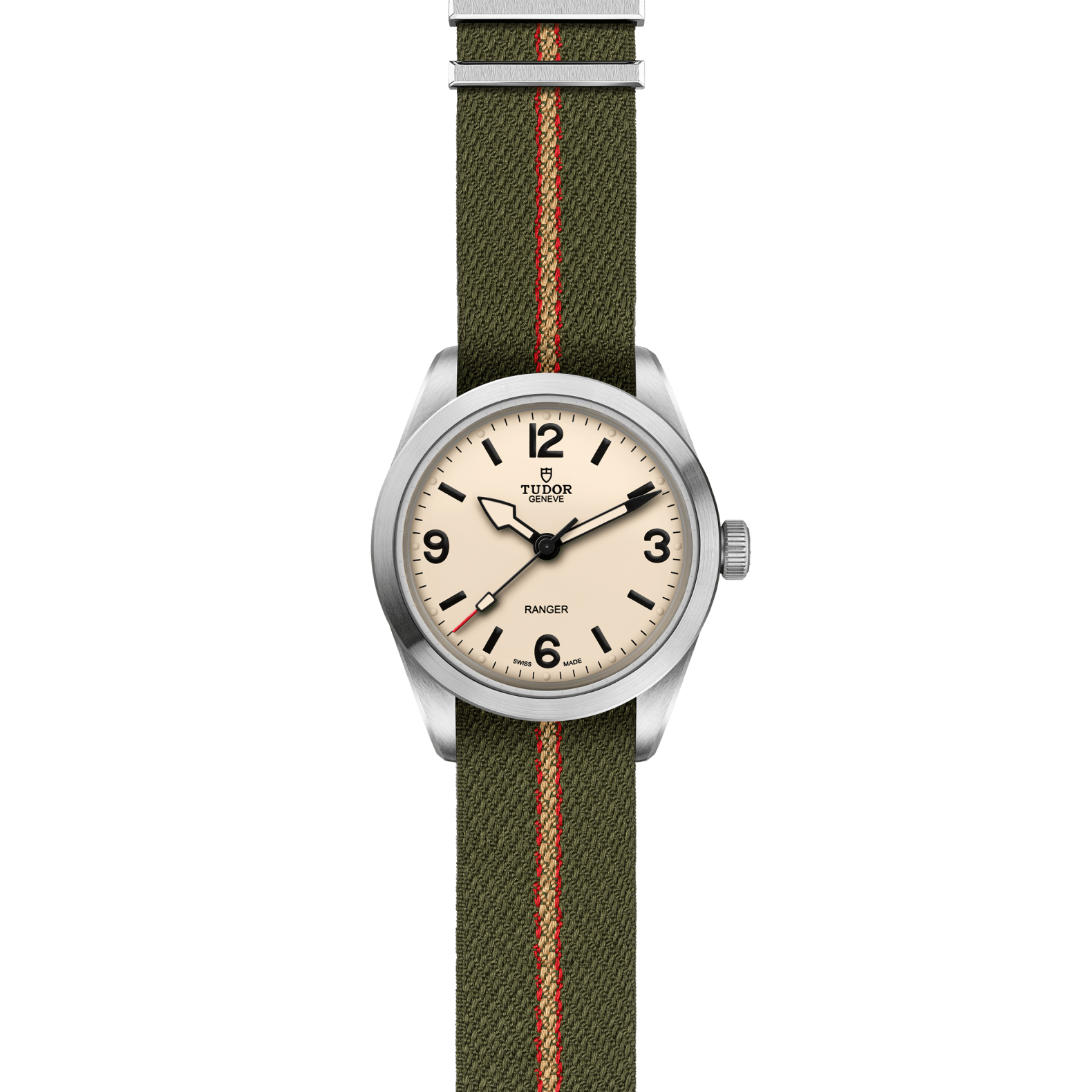 Tudor Ranger in 39mm steel case, Beige domed dial - Global Watch Company