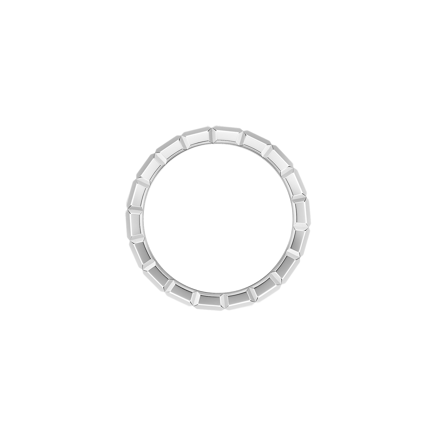 Chopard - Ring Ice Cube @827004-1010 back/side view