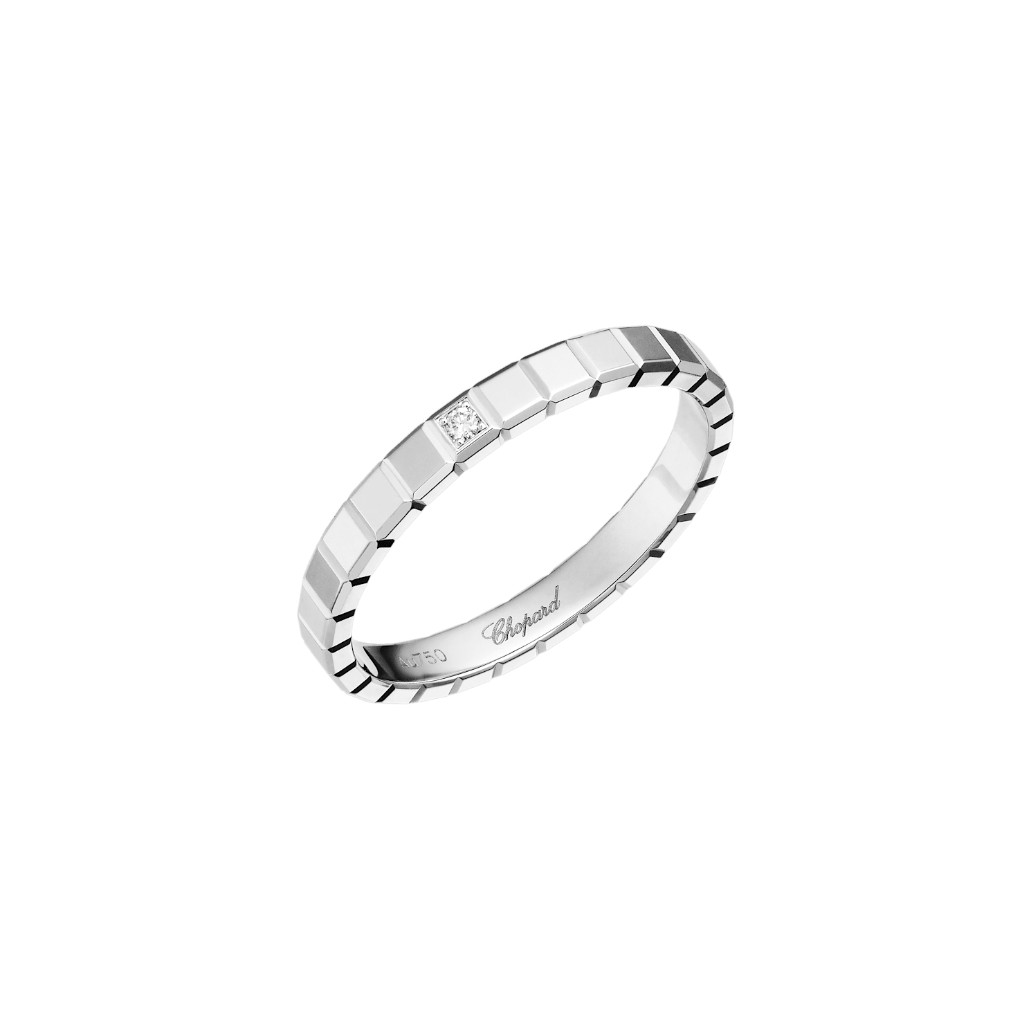 Chopard - Diamond Ring Ice Cube @827702-1229 front view