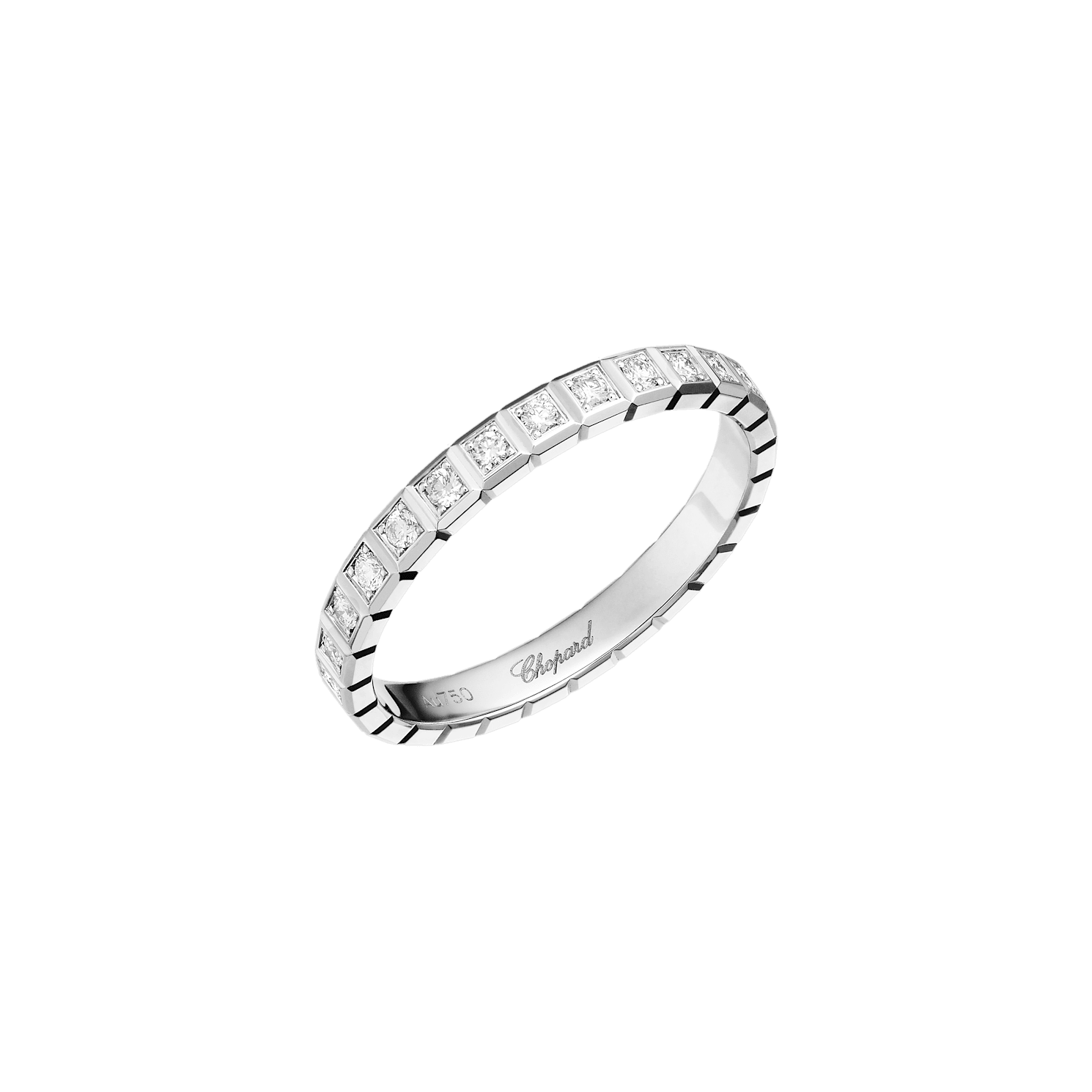 Chopard - Diamond Ring Ice Cube @827702-1289 front view