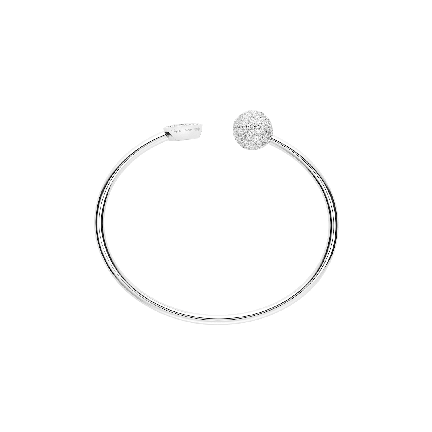 Chopard - Diamond Bracelet Happy Diamonds Planet @85A619-1900 side view