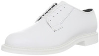 Bates 131 Mens Lites White Leather Naval Oxford Shoe