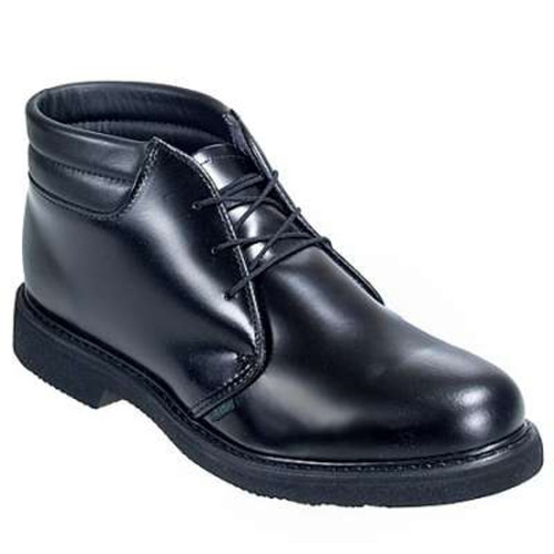 Bates 00079 Mens Lites Black Leather Padded Collar Chukka Shoes