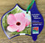 Front of Australian Native Hibiscus "Aussie Pink" plant tag.