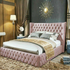 Emperor Chesterfield Wingback Bed Frame
