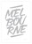 Melbourne Script Poster Print