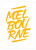 Melbourne Script Poster Print