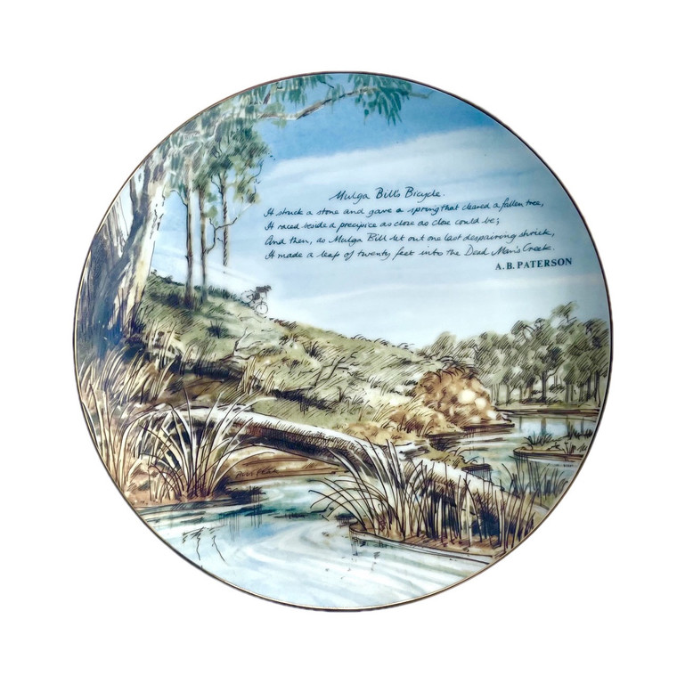 Mulga Bill’s Bicycle Art Plate