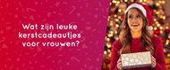Wat zijn leuke kerstcadeautjes voor vrouwen?