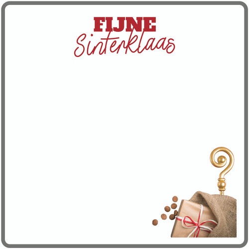 LOGO-ETIKET Sint 80 x 80 mm D LOGO-ETIKET Sint 80 x 80 mm D