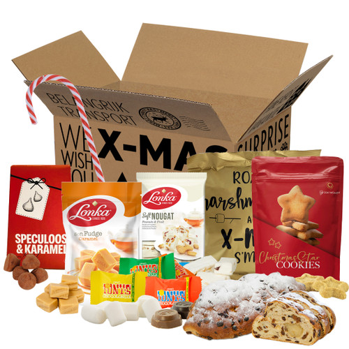 Kerstpakket - Kerstdoos met o.a.Kerstkoekjes