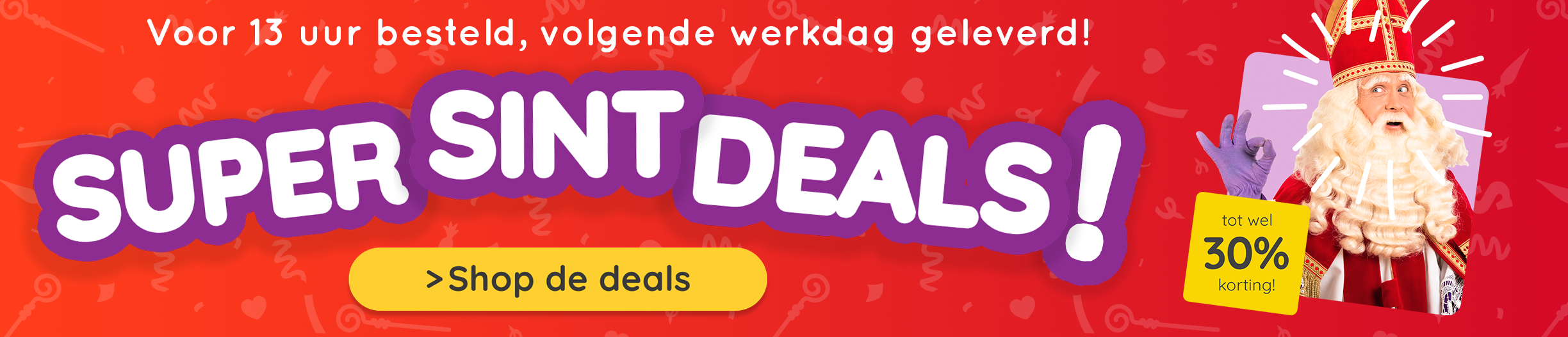 Bekijk onze Black Friday Deals van Sinterklaas