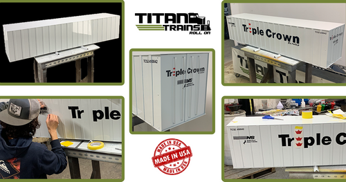 Container 40' (Assembled)--unpainted $695