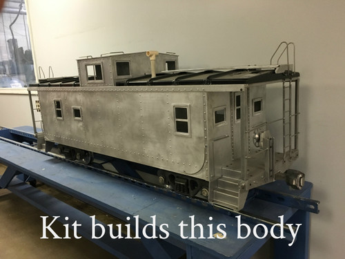 Center Cupola Caboose Body (Kit) $1,485