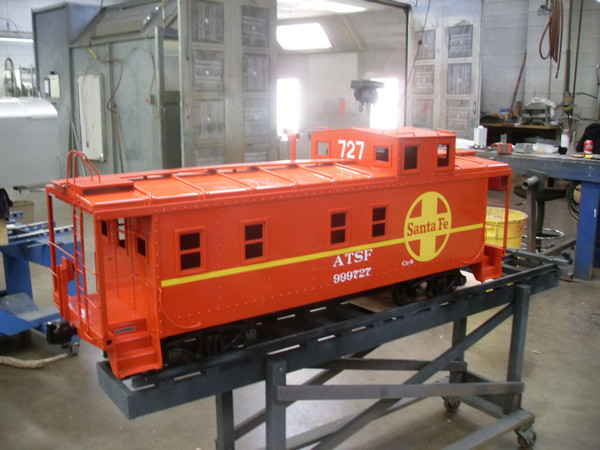 End Cupola Caboose Body (Kit) $1,399